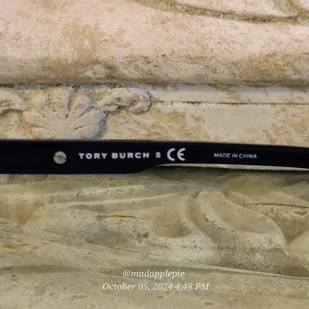 Tory Burch Logo Glasses Frame Only Designer Celebrity #112